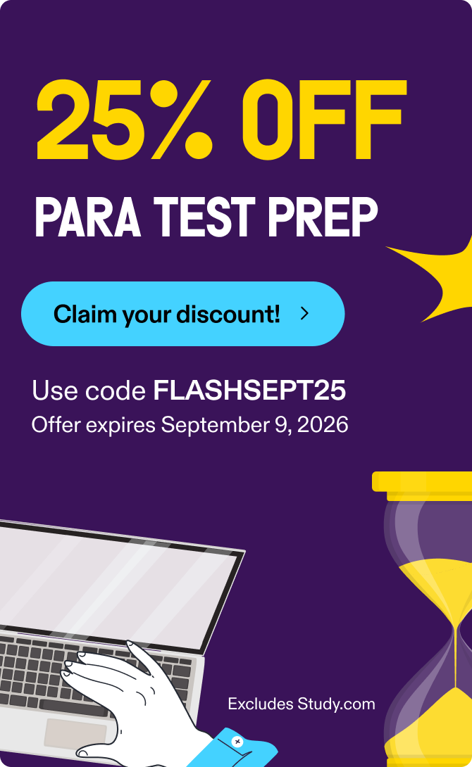 test prep sale